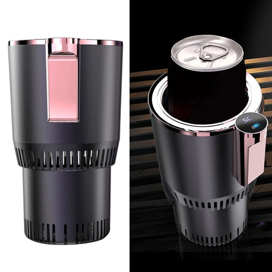 2 in 1 Car Heating Cooling Cup, Car Cup Mug Holder DC 12V Warmer Smart Car Cup
