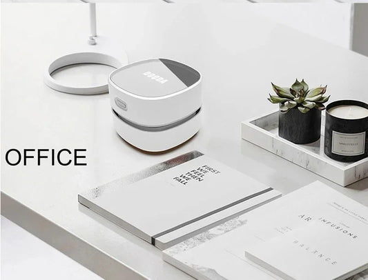 New Handheld Desktop Vacuum Cleaner Mini Portable Table Dust Vacuum Table Sweeper Desktop Keyboard Clean Tool For Home